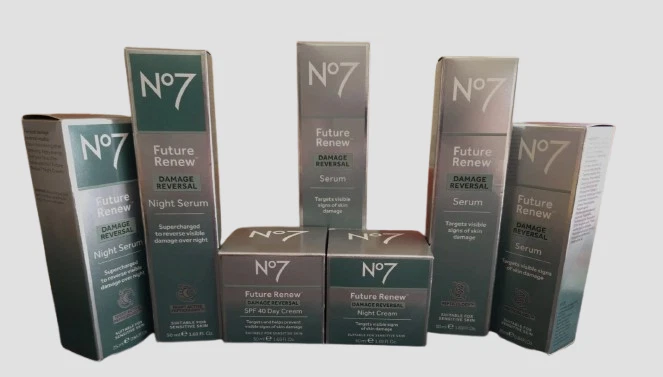 No7 Future Renew Damage Reversal Day / Night Cream Eye & Serum 25ml & Serum 50ml