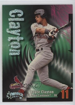 1998 Skybox Circa Thunder Rave /150 Royce Clayton #158 5l2