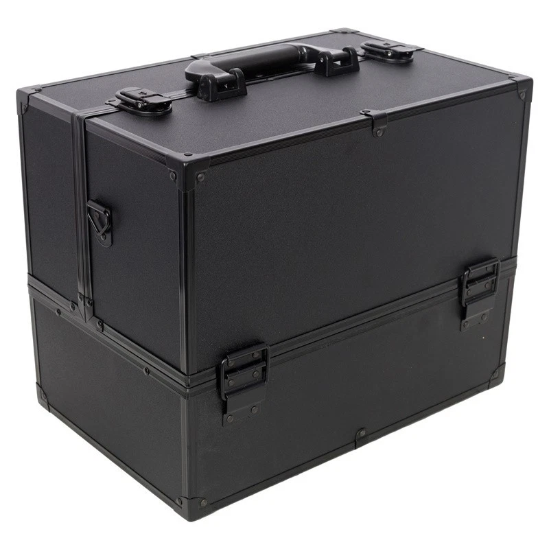 Professional Large Makeup Train Case 14Inch Lockable Beauty Salon Organizer Box
Opens in a new windo