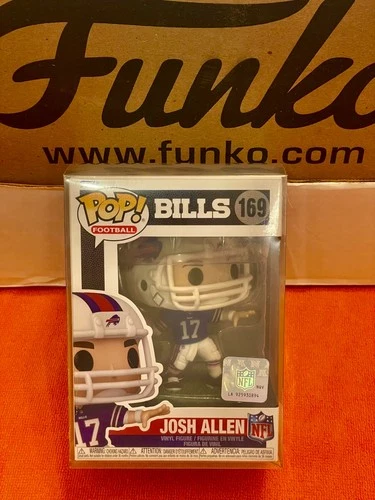 FUNKO POP! NFL JOSH ALLEN HOME ONLINE EXCLUSIVE W/t Protector Buffalo Bills #169
