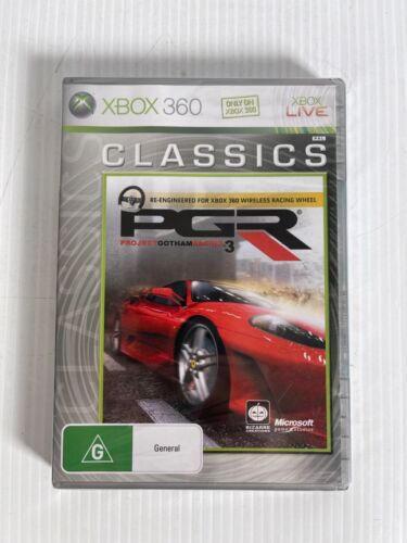 PGR Project Gotham Racing 3 Xbox 360 New Sealed - Picture 1 of 11