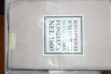 Edmond Frette King Upper Sheet 100% super fine Cotton Italy New with tags