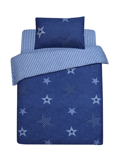 Kids Duvet Cover & Fitted Sheet Set – 100% Cotton Bedding – Boys Girls Bed Set - Picture 23 of 31