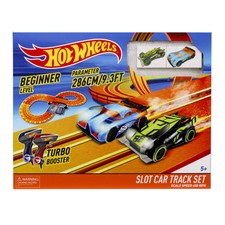 hot wheels electric 30 inch slot track