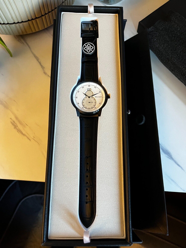 Bolvaint - Men's Watch - Mallory Blanc 0n Onyx Black - NIB - Picture 3 of 6
