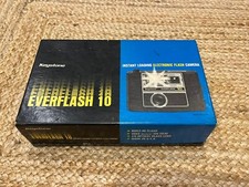 Keystone Everflash 10 - Vintage Instant Loading Electronic Flash Camera With Box