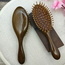 Gold silk sandalwood air cushion comb for wom...