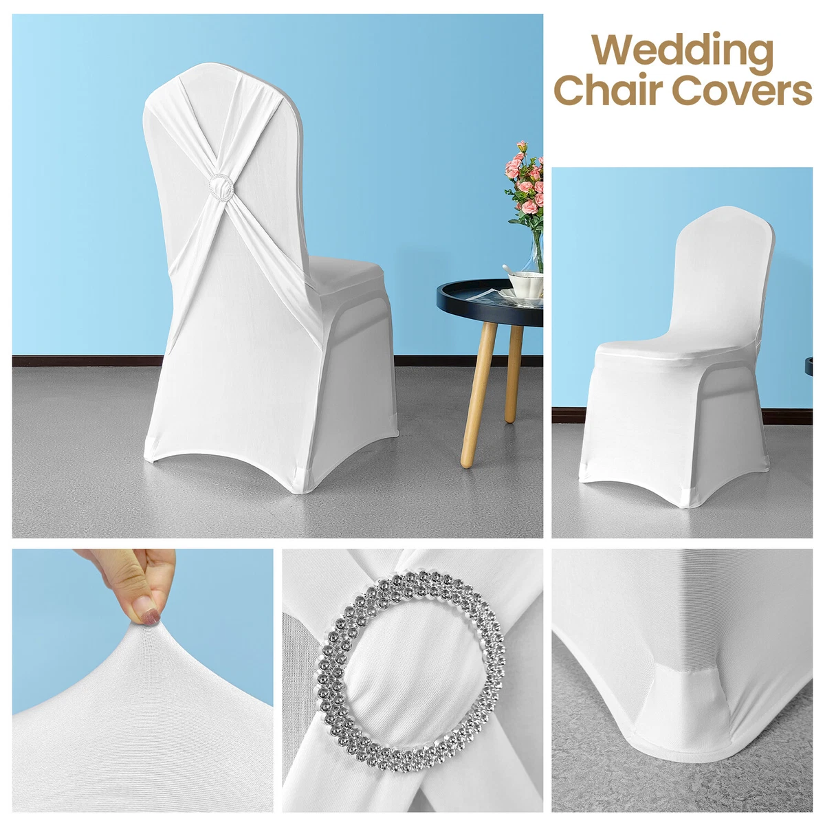 JHLD Elasticizzato Coprisedie Con Schienale, Stile Country Morbido - Foto 8