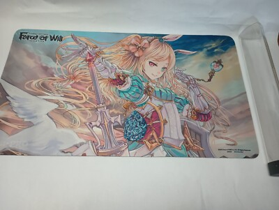 #ad Pre owned Ultra Pro Force Of Will A1 Alice Playmat TCG With Case Free Shipping $43.99