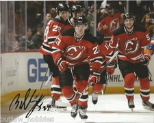 New Jersey Devils Bobby Farnham Signed Autographed 8x10 NHL Photo COA C
