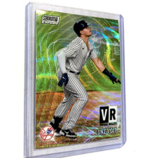 2021 Topps Stadium Club Chrome #8- LUKE VOIT Virtual Reality Wave Refractor SP