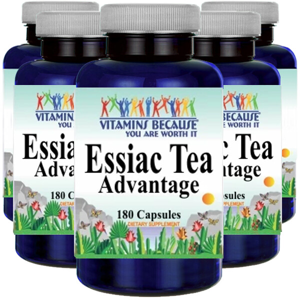 Essiac Tea Advantage 5X180 Капсулы Витамины Потому что