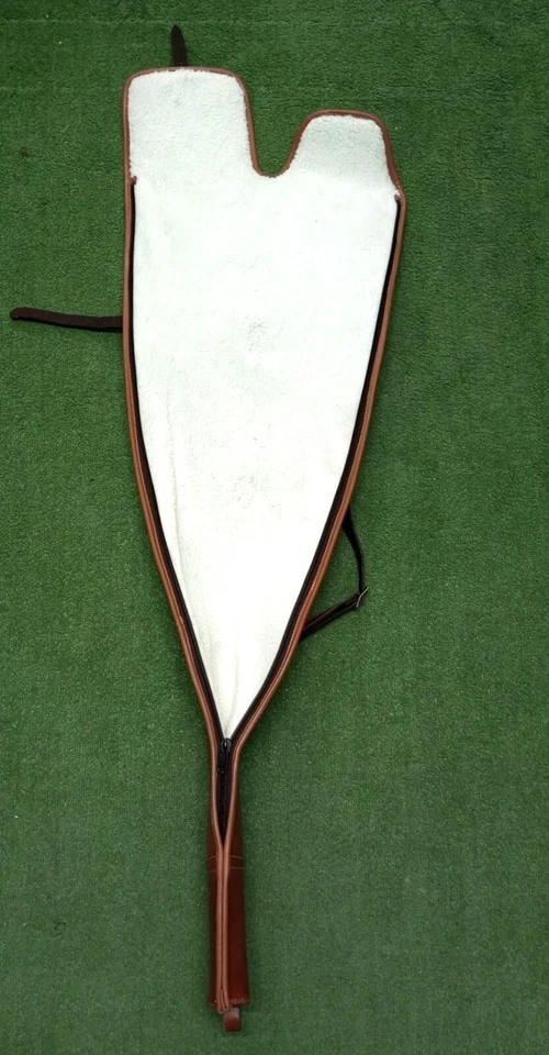 Vaina de escopeta de caza estuche de cuero genuino para pistola / bolsa de pistola de tiro antideslizante Foto 4 de 4