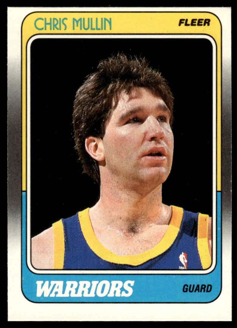 CHRIS MULLIN 1988-89 FLEER #48