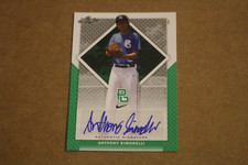 ANTHONY SIMONELLI  2016 Leaf PERFECT GAME (3) AUTOGRAPH #/10 /50 /50 ROYALS