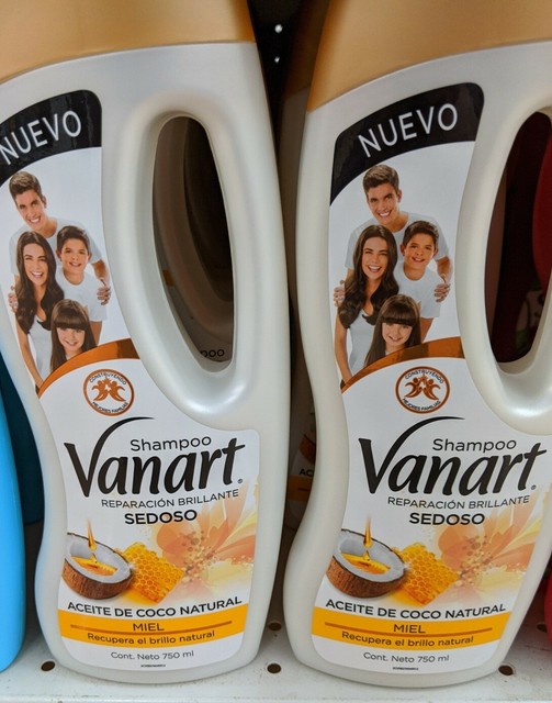 2X VANART SHAMPOO ACEITE DE COCO NATURAL Y MIEL COCONUT