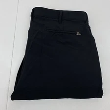 Banana Republic Pants Men's Size 40x32 Black pocket Slim City Tech Commuter
