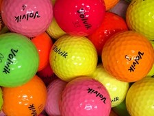25 GOLFBÄLLE/LAKEBALLS VOLVIK BUNT AAAA/AAA BUNTE VOLVIK