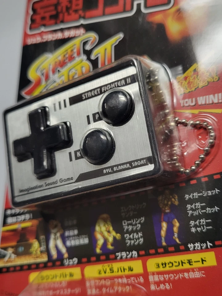 Street Fighter II Fantasy Sound Juego NEGRO (2010) Nuevo Sellado de Fábrica Importación de Japón Foto 2 de 4