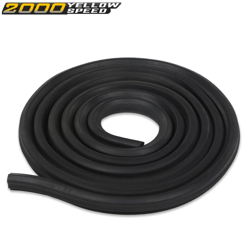Black Trunk Seal Weatherstrip Soft Rubber Fit For Pontiac Buick Chevy Olds New  Foto 2 de 4