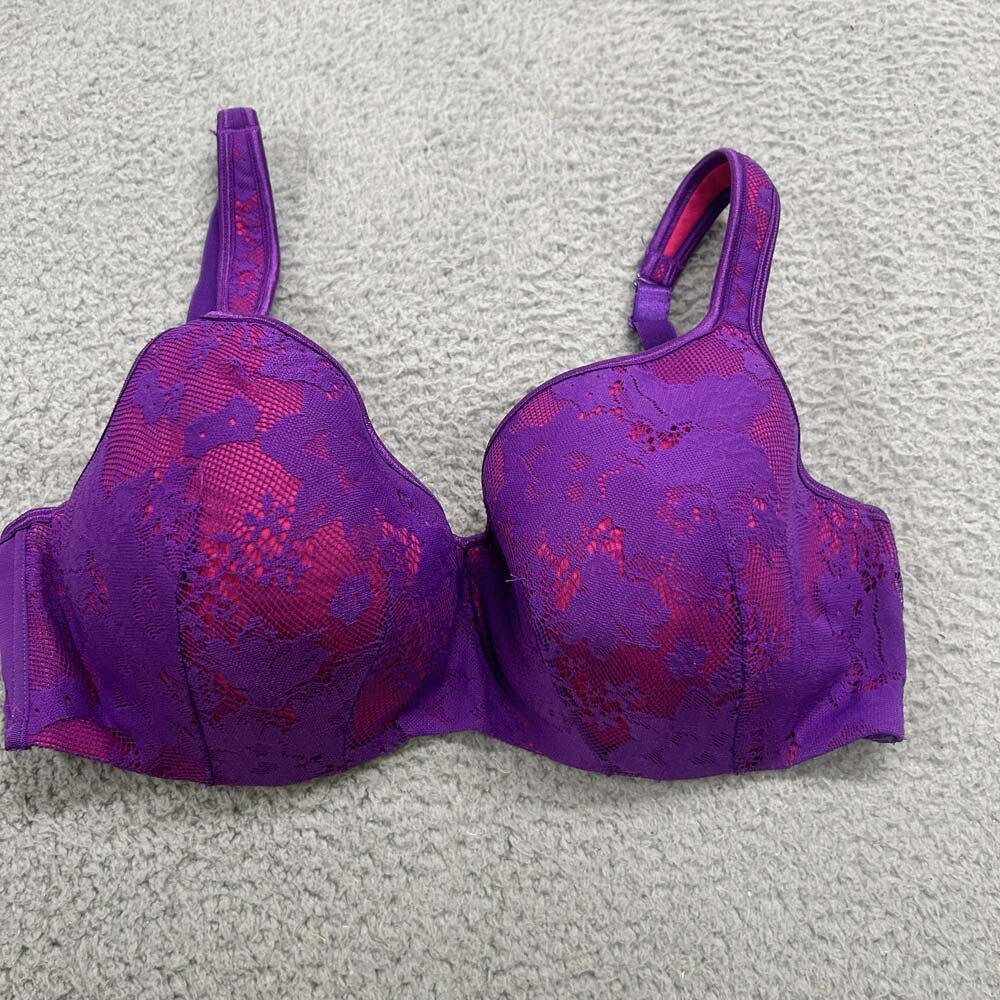 Cacique 40D Bra  Full Coverage Lace Sexy