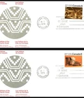Canada FDC - 1974 - Pacific Coast Indians, Scott # 570 & 571, 2 Unaddressed FDCs