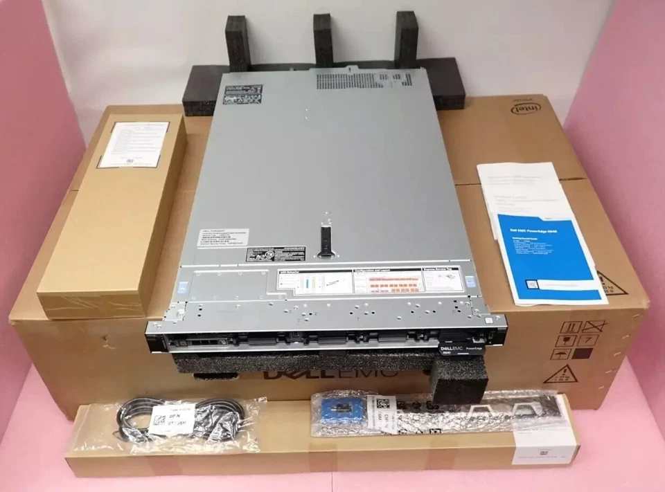 NEW Dell PowerEdge R640 2x 16C Gold 5218 64GB Ram 480GB SSD 8-Bay H750 1U Server - Image 2 of 4