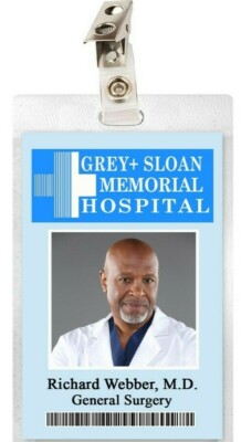 Richard Webber Grey's Anatomy 15x20 Stream Watch Grey's