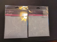 Altenew "Clematis Jingle Bells"  "Gentle Butterfly" Embossing folders