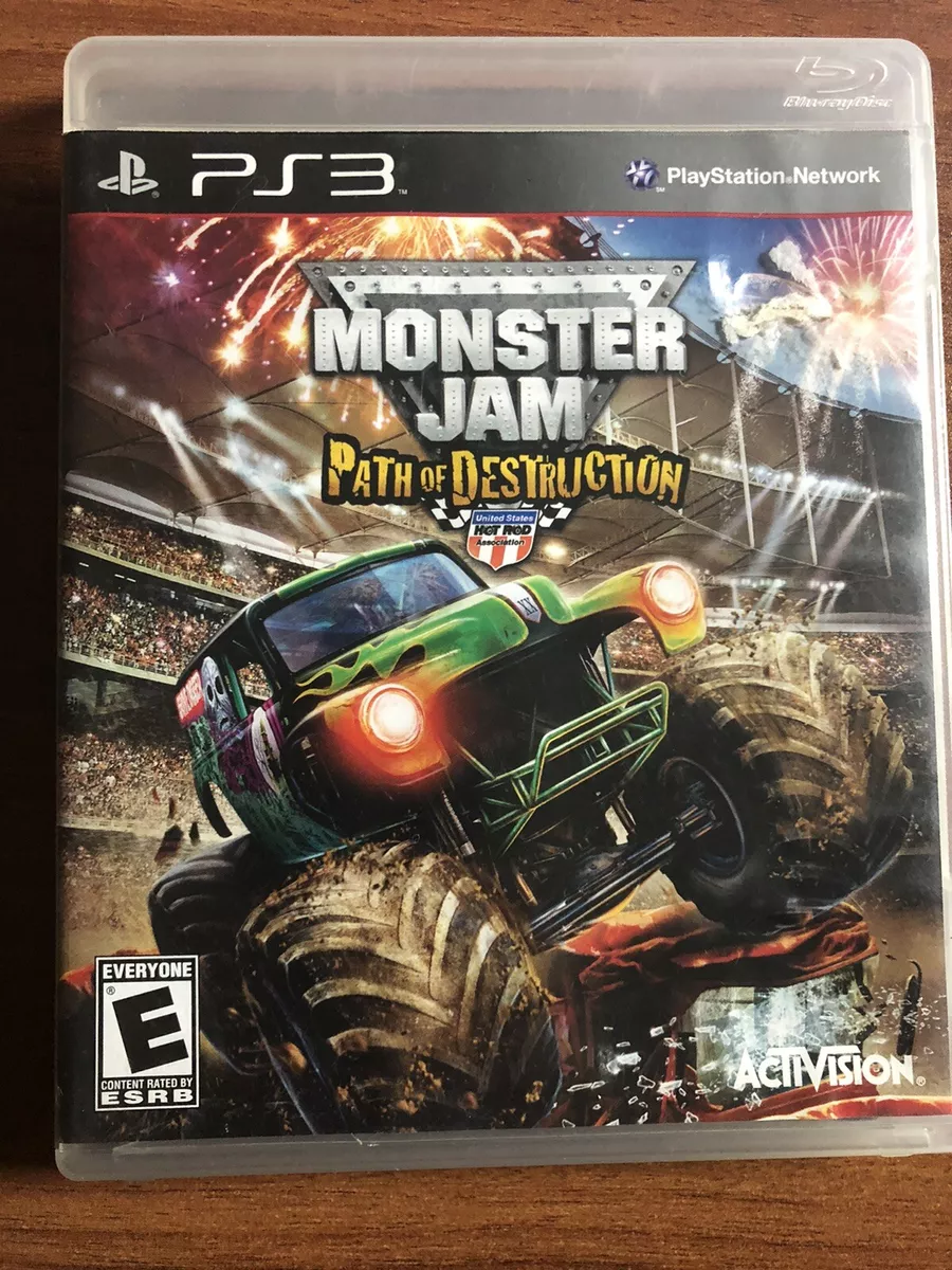 Jogo PS3 Monster Jam Path Of Destruction