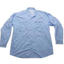 Columbia PFG Shirt Mens XL Omni-Shade Vented Fishing Button Up Outdoors