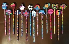 New RARE 1990s Vintage Lisa Frank Lips Friends Puppies Unsharpened Pencils