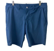 Lululemon Shorts 34 Blue The Works Short Warpstreme Performance Golf 11"