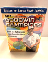🔥 2023 Upper Deck Goodwin Champions Blaster Box w/40 cards/Autos/Inserts/Fire!!