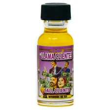 Aceite Llama clientes - Call Clients Spiritual Oil - Anointing Oil - Magical oil