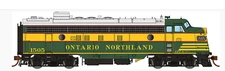 RAPIDO 1/87 HO ONR ONTARIO NORTHLAND FP7 ( EARLY ) LOCO RD # 1504 DC / DCC SOUND