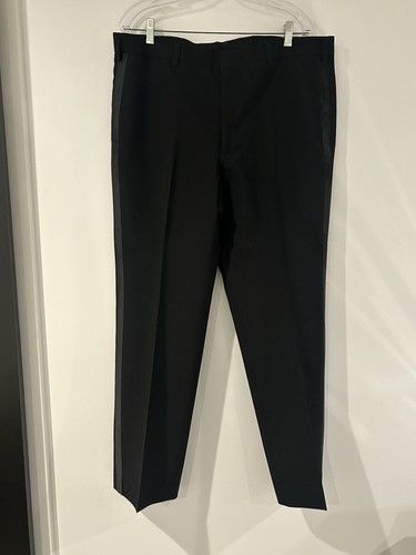 Traje Taylor Fifth Avenue Personalizado Negro Dos Piezas Para Hombre 43 LEER - Imagen 8 de 10