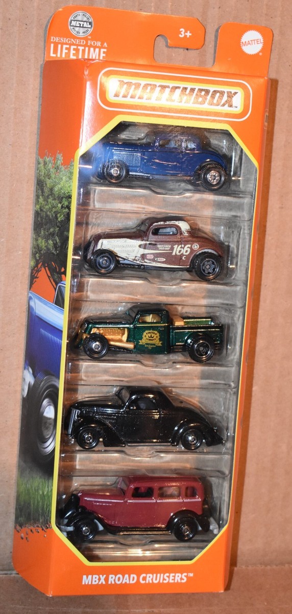 Matchbox 5 Pack MBX ROAD CRUISERS NEW | eBay