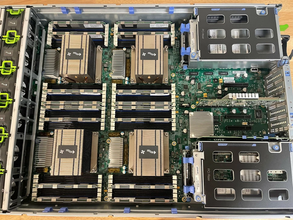 Cisco UCS C420 M3 Server 4x E5-4650 8C 2.7GHz 2x VIC 1225 10GbE 512GB-32 RAM - Image 4 of 4