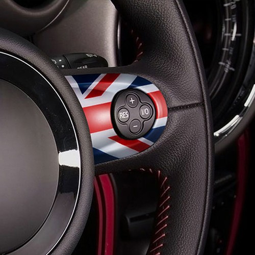 Union Jack Steering Wheel Cover For Mini Cooper S Countryman R55 R56