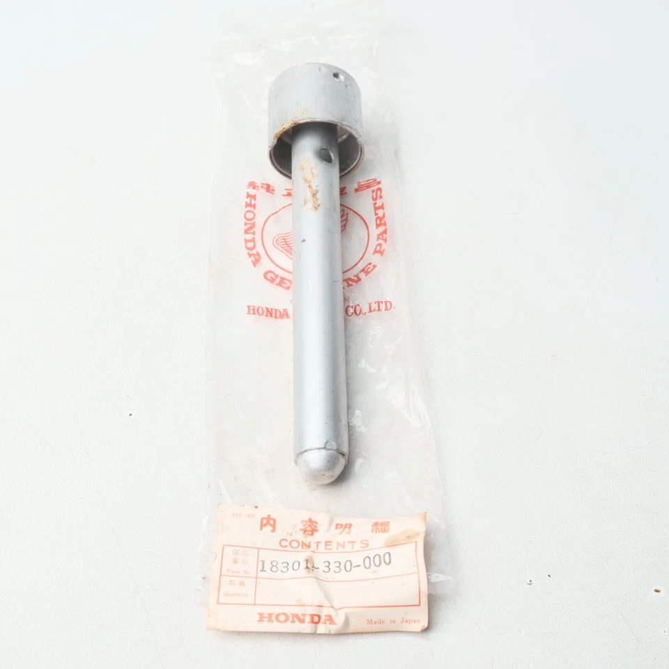 Difusor de tubo silenciador de escape genuino HONDA CB125 CB125S CD125 P/N 18301-330-000 Foto 3 de 4
