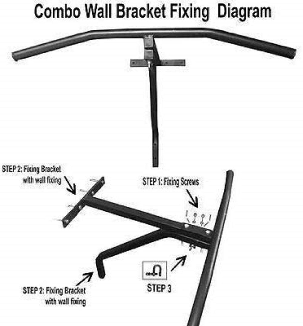 pull up bar punching bag combo