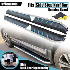 Fits V.w Touareg 2011-2018 Alu Running Boards Side Step Pedals Nerf Bar