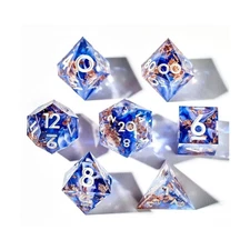 Dispel Resin Polyhedral Set Poly Set - Eventide (7) New
