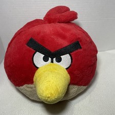 Angry Birds Red Bird Plush 5" No Sound 2011