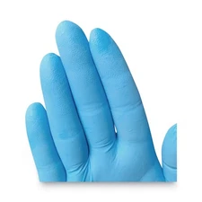 Ansell 54187 Powder-Free G10 Comfort Plus Blue Nitrile Gloves - M (100/BX) New