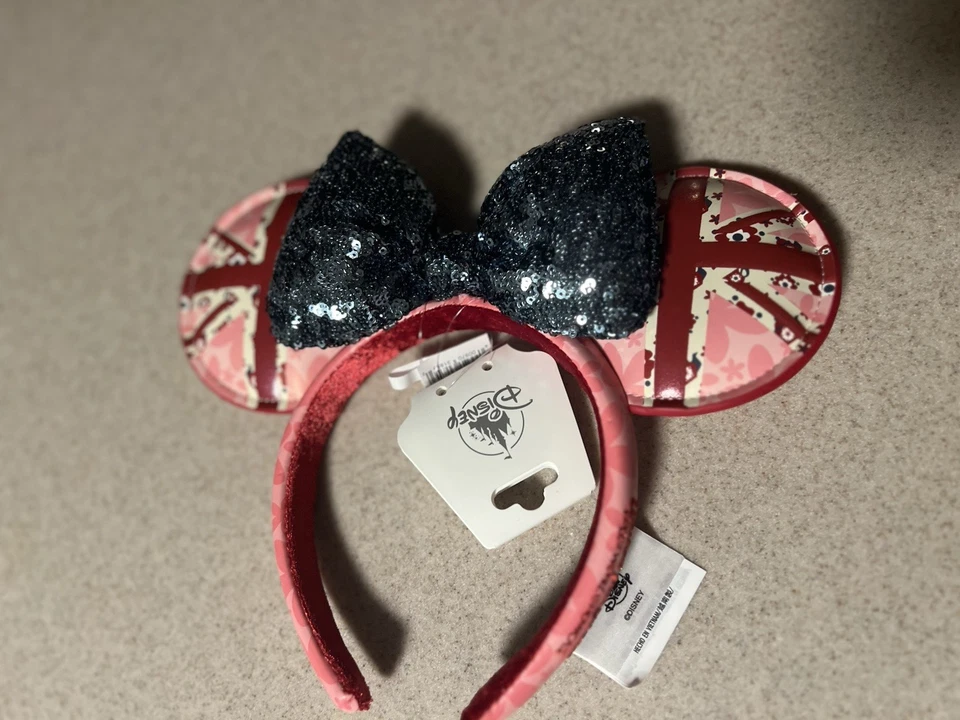 Diadema orejas Reino Unido 2025 Disney Parks Epcot World Showcase nueva con etiquetas Foto 2 de 4