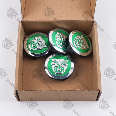 For Jaguar Green Wheel Center Caps 59mm& Air Caps S-Type X-type XF XJ8 XEL XJ XK