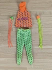 Vintage 1986 Barbie Rockers Diva Clothes w. Hard to Find Tassel Bracelets