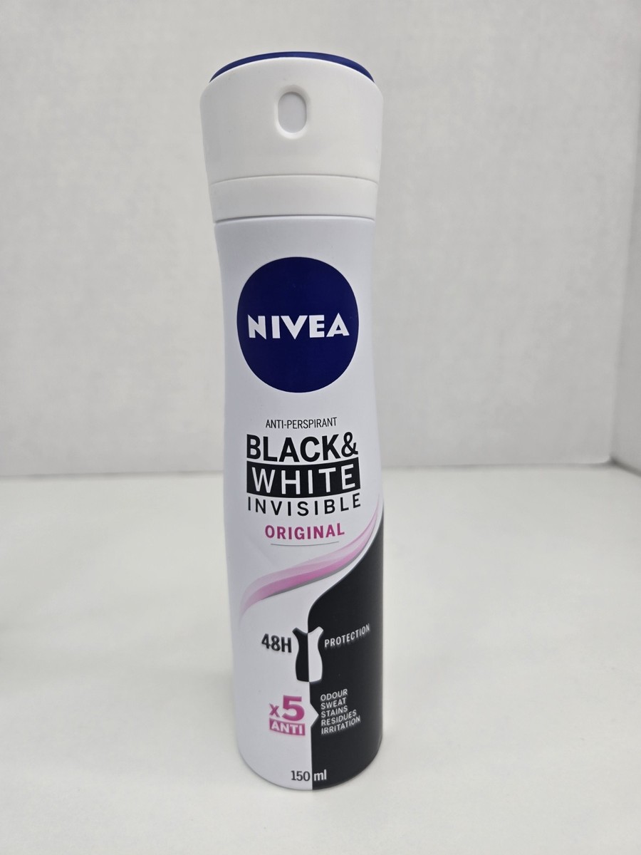 Nivea Black & White Invisible Original Anti-Perspirant Spray 150ml